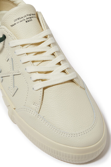 Low Vulcanized Leather Low Top Sneakers